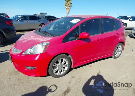 2009 Honda Fit Sport z USA, uszkodzony, nr VIN JHMGE88469S055865